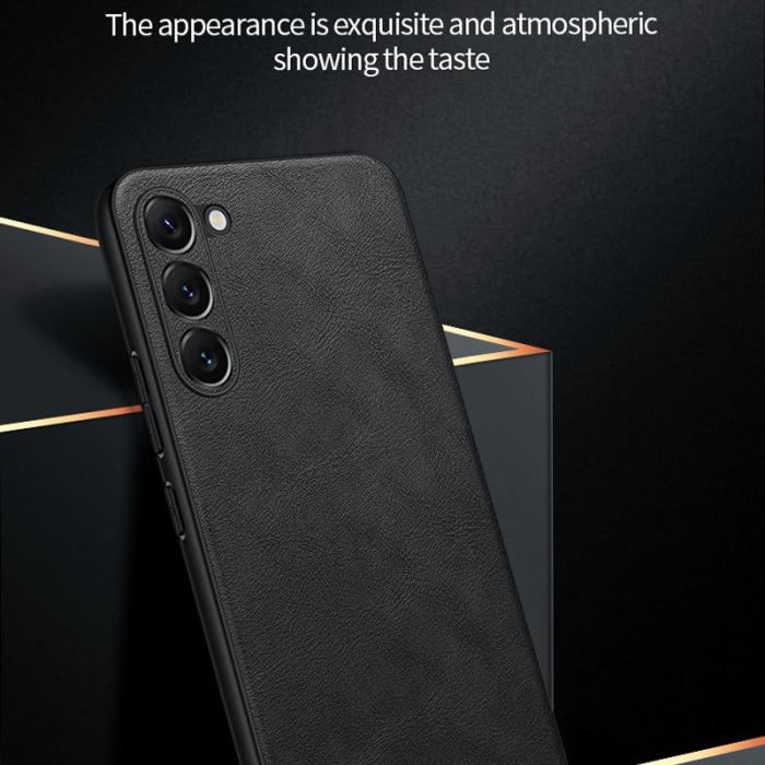 SULADA - SULADA Galaxy S24 Skal PU Läder TPU PC Bakcover Grön