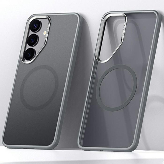 SULADA - SULADA Galaxy S25 Skal MagSafe PC + TPU Titanium Grey