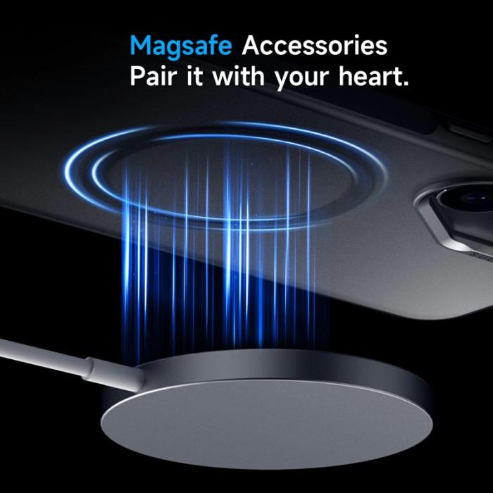 SULADA - SULADA Galaxy S25 Ultra Skal MagSafe PC + TPU Svart