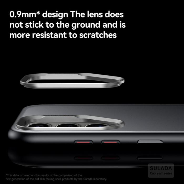 SULADA - SULADA Galaxy S25 Ultra Skal PC+TPU Stöttålig Blå