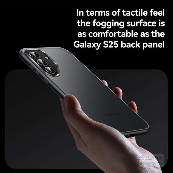 SULADA - SULADA Galaxy S25 Ultra Skal PC+TPU Stöttålig Svart