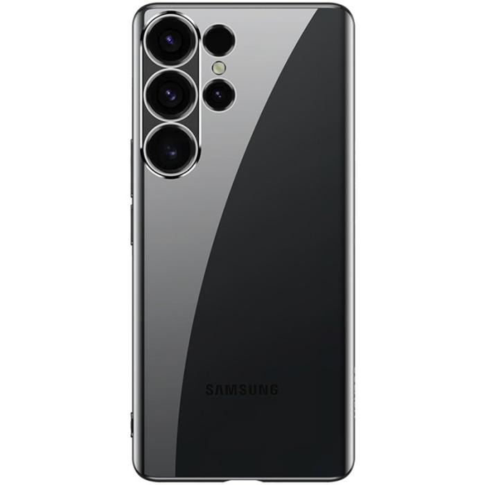 SULADA - SULADA Galaxy S25 Ultra Skal Ultra Tunn TPU Klar Svart