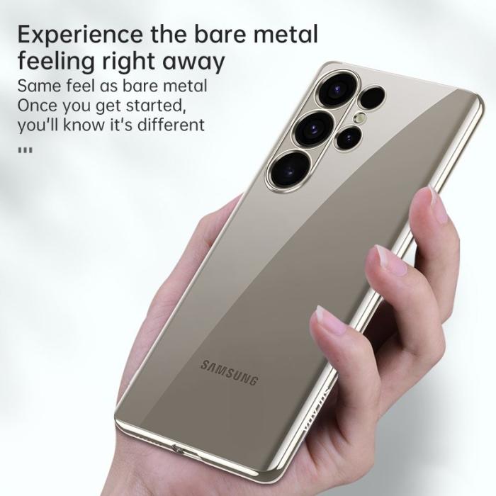 SULADA - SULADA Galaxy S25 Ultra Skal Ultra Tunn TPU Klar Svart