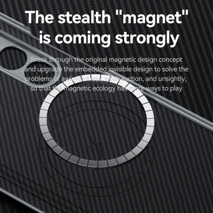 SULADA - SULADA Galaxy Z Fold5 5G Skal Läder+PC Magnetisk Lila