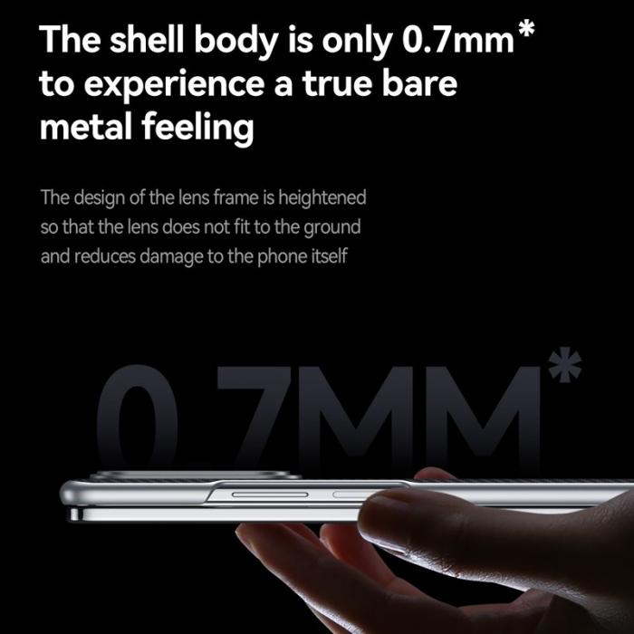 SULADA - SULADA Galaxy Z Fold7 5G Skal Läder+PC Kolfiber Lila