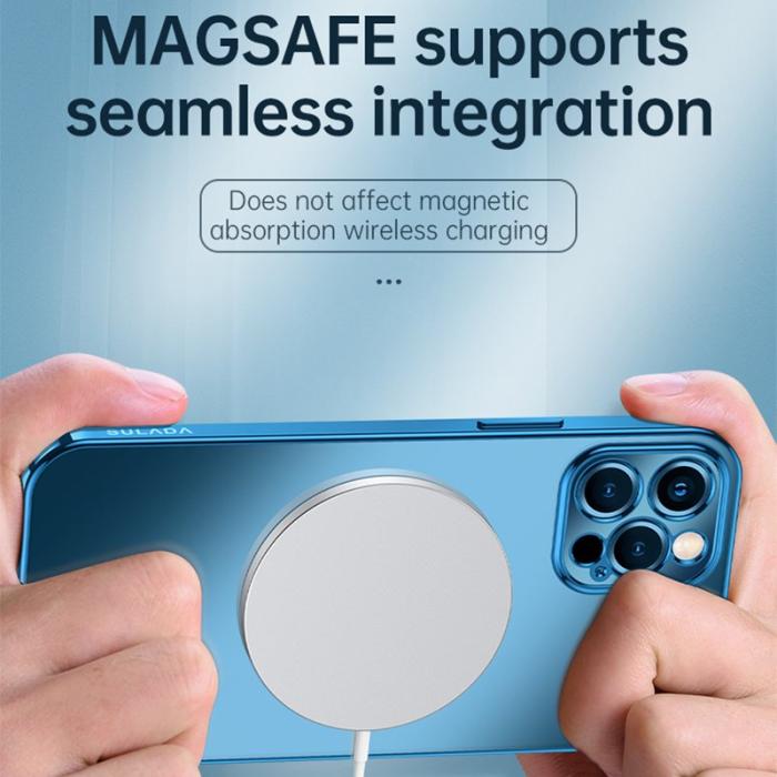 SULADA - SULADA TPU Skal för iPhone 13 Pro 6.1 tum Svart Electroplating