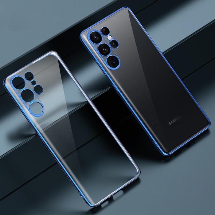 SULADA - SULADA TPU Skal för Galaxy S23 Ultra, Blå