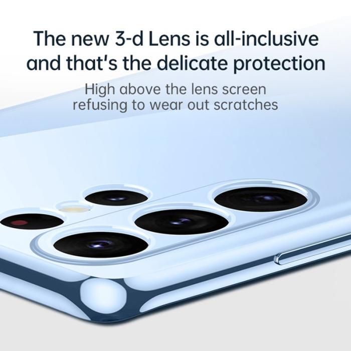 SULADA - SULADA TPU Skal för Galaxy S23 Ultra, Klar - Lila