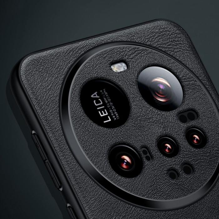 SULADA - SULADA Xiaomi 15 Ultra Skal PU Läder + TPU + PC Röd