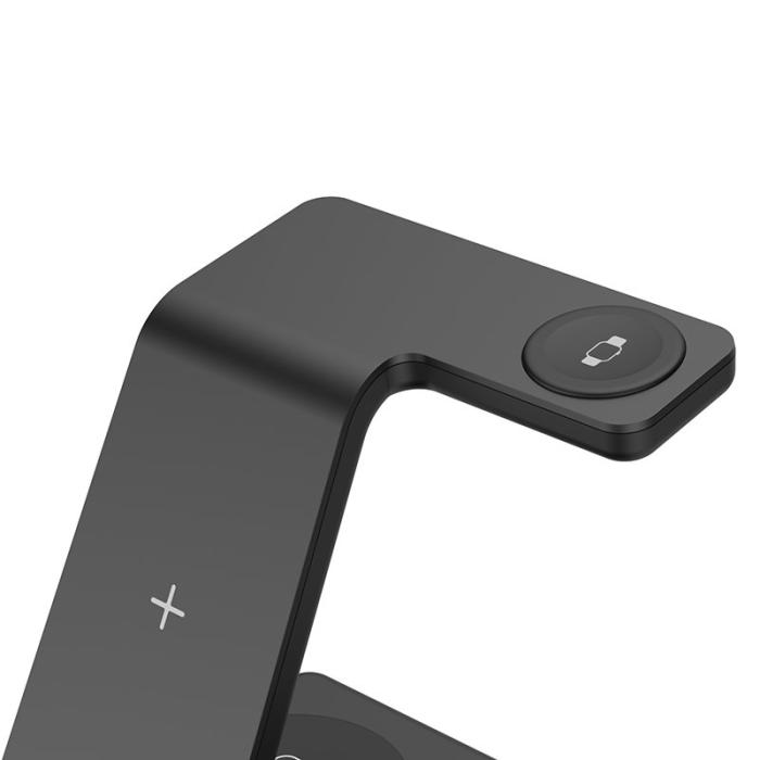 OEM - T5 4-i-1 Trådlös Laddare Bordsladdare för Telefon, Hörlurar, Smartklocka