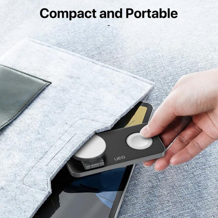 OEM - T8 3-i-1 Trådlös Laddningsstation för iPhone 15-12 / Apple Watch / Airpods