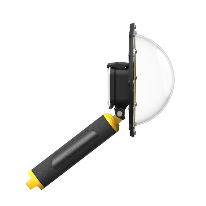 TELESIN - TELESIN AT1104 Dome Port Fodral för GoPro Hero 9 Svart