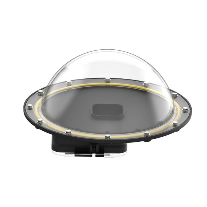 TELESIN - TELESIN AT1104 Dome Port Fodral för GoPro Hero 9 Svart