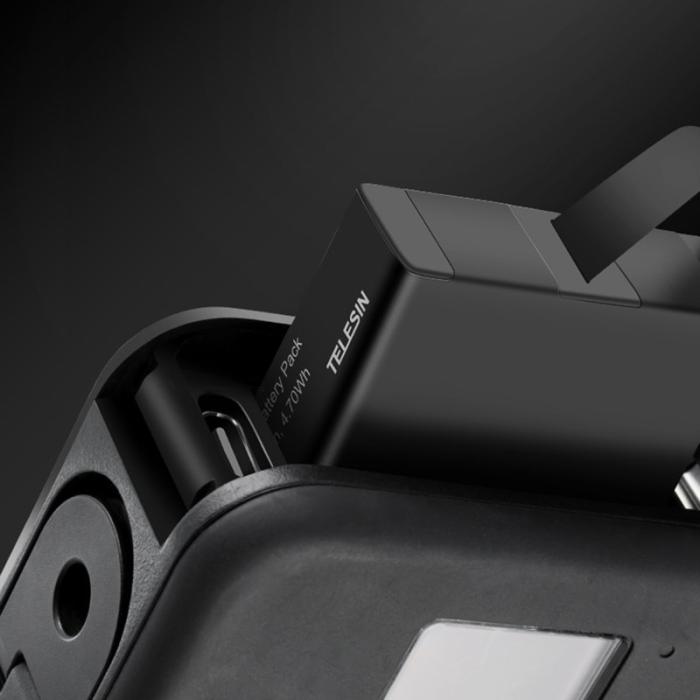 TELESIN - Telesin GP-BTR-801 1220mAh Batteri till GoPro Hero 5/6/7/8