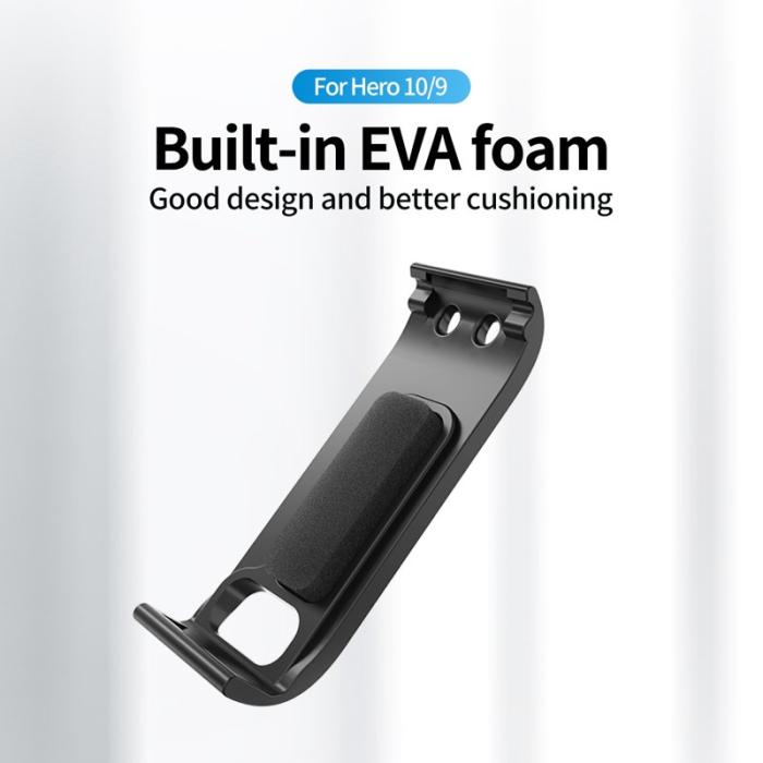 TELESIN - TELESIN GP-CLC-901 Batterilock till GoPro Hero 9/10/11 - Svart