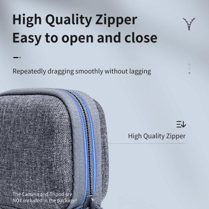 TELESIN - TELESIN GP-CPB-902 Bärbar Kameraväska för GoPro Hero 9/10/11, Svart