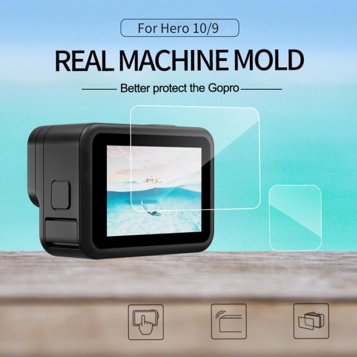 TELESIN - TELESIN GP-FLM-902 Skärmskydd PET för GoPro Hero 9/10/11