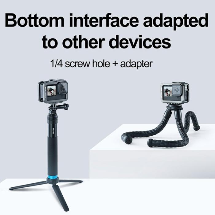 TELESIN - TELESIN GP-FMS-901 Skyddande Ram Metallfodral GoPro Hero 9/10/11