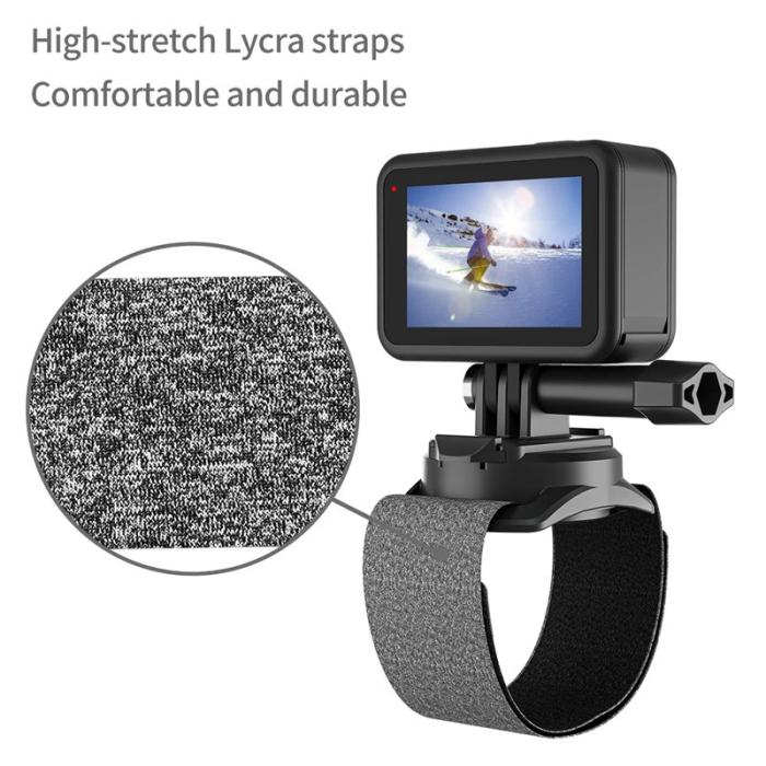 TELESIN - TELESIN GP-WFS-221 Handrem för GoPro Hero 9/10/11 - Svart