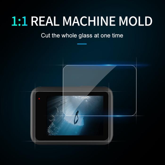 TELESIN - TELESIN LCD Display Tempered Glass Film för GoPro Hero 9/10/11