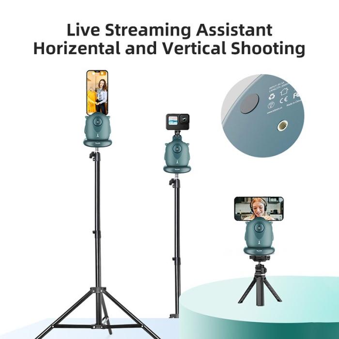 TELESIN - TELESIN Little Demon Smart Tracker Gimbal 360° Grön