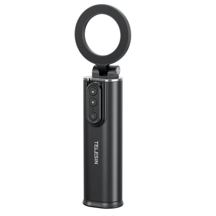 TELESIN - TELESIN P1-HSS-02 Telefonstativ för Vlogging - Magnetisk - Svart