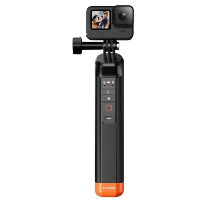 TELESIN - TELESIN S4-FHG-01-TGP GoPro 12/11/10/9/8 Fjärrkontroll Blå