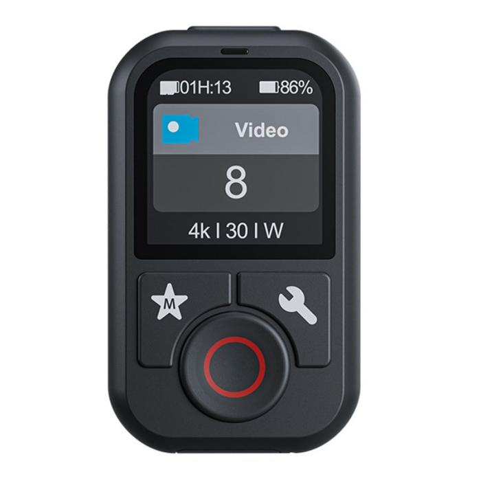 TELESIN - TELESIN S5-RMT-01-TGP GoPro Hero 13/12/11/10/9/8 Fjärrkontroll Bluetooth Grå