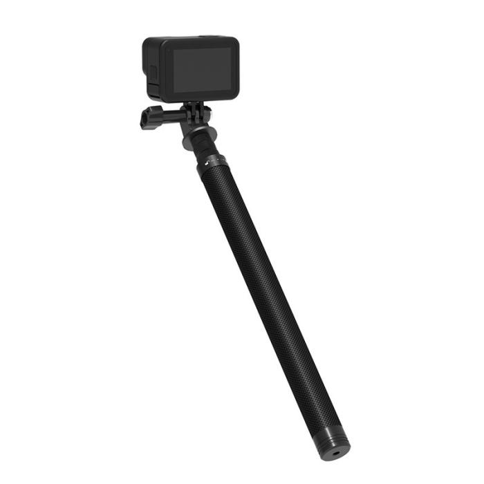 TELESIN - TELESIN TE-MNP-117 Selfie Stick Monopod Kolfiber Svart 1.16m
