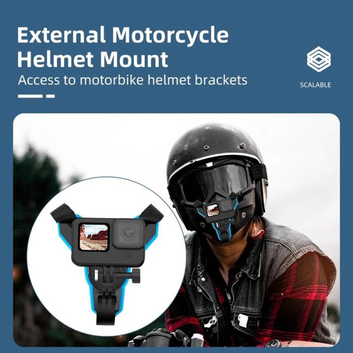 TELESIN - TELESIN TE-ZJZ-001 Fäste för GoPro Hero/DJI Action 2 Ryggsäck