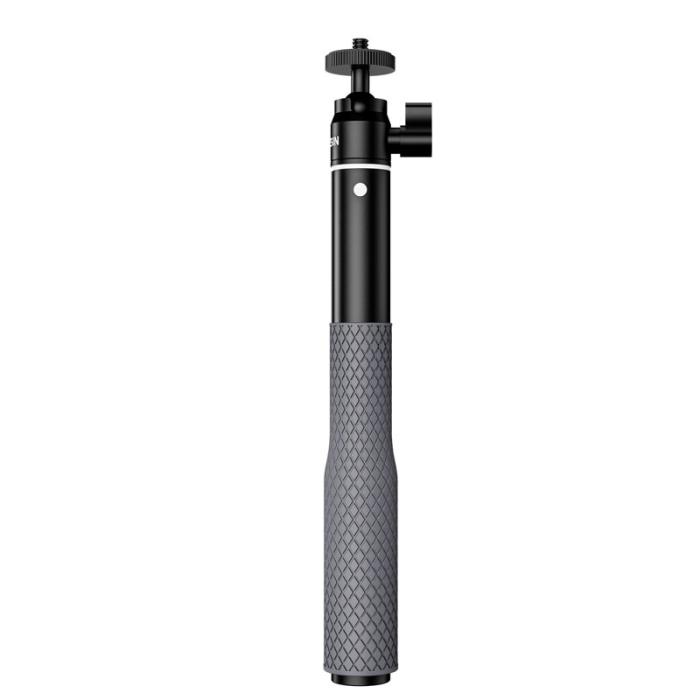 TELESIN - TELESIN WSS-001 Aluminium Vattentät Gimbal Selfie Stick Svart