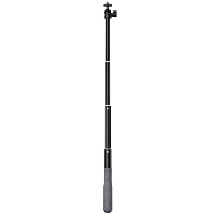 TELESIN - TELESIN WSS-001 Aluminium Vattentät Gimbal Selfie Stick Svart