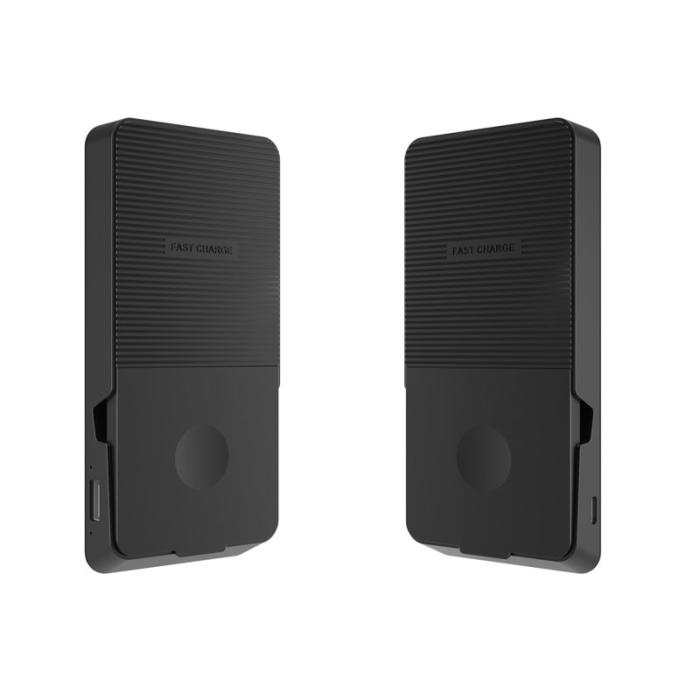 OEM - Trådlös 3-i-1 Snabbladdare Ställ för Mobiltelefon, Apple Watch, AirPods