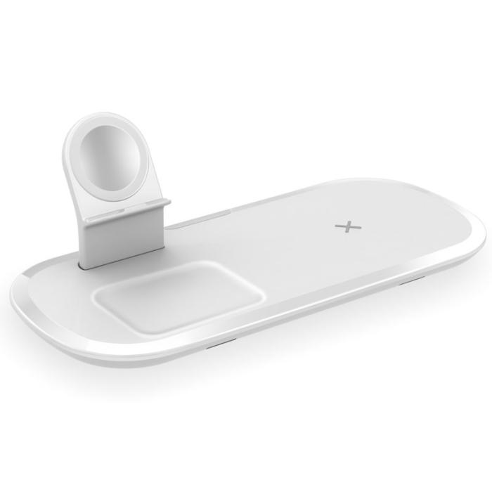 OEM - Trådlös laddare för iPhone / AirPods / Apple Watch, 3-i-1 laddningsstation