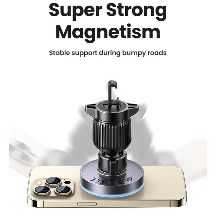 OEM - UGREEN 35029 15W Bil Magnetisk Trådlös Laddare för iPhone 16-12 Serien