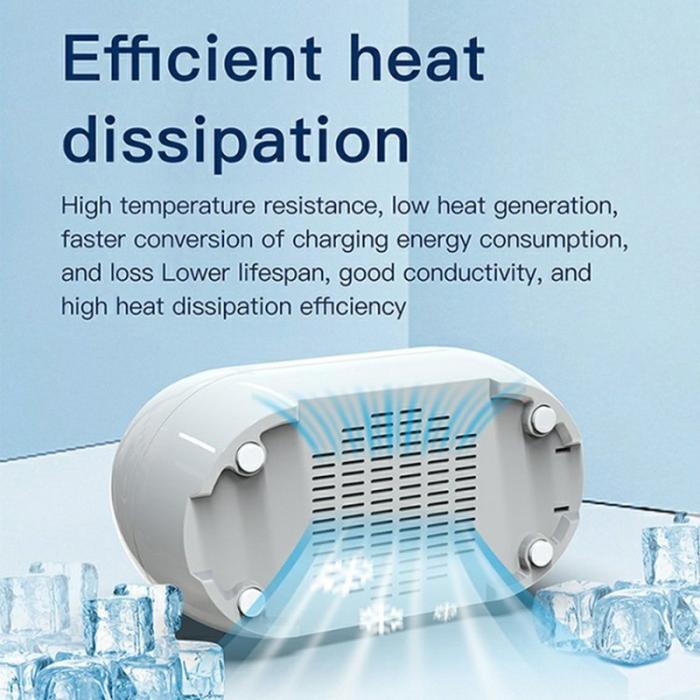 OEM - WLX-810C 140W GaN skrivbordsladdare med 5 PD-portar och 15W trådlös laddning