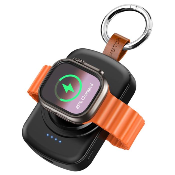 OEM - X27 Magnetisk trådlös laddare för Apple Watch, svart, ABS+PC
