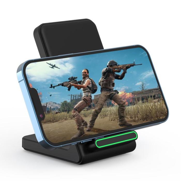 OEM - 15W Snabbladdare för mobiltelefoner, trådlös, svart