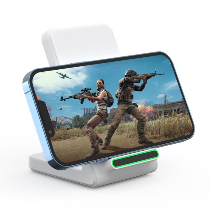 OEM - YF-F3 15W Snabbladdare för mobiltelefoner, trådlös, vit