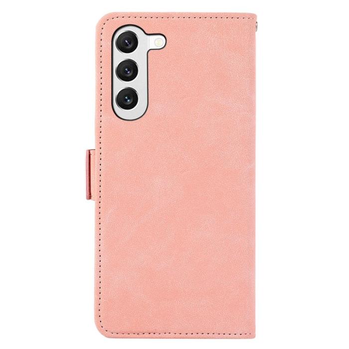 ABEEL - ABEEL Anti-drop Cover Samsung Galaxy S23 Fodral Läder Rosa