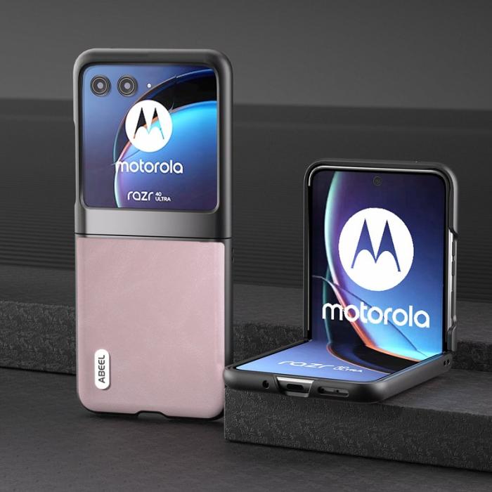 ABEEL - ABEEL Bump Proof Fodral Motorola Razr 40 Ultra 5G Pink