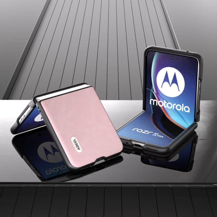 ABEEL - ABEEL Bump Proof Fodral Motorola Razr 40 Ultra 5G Pink