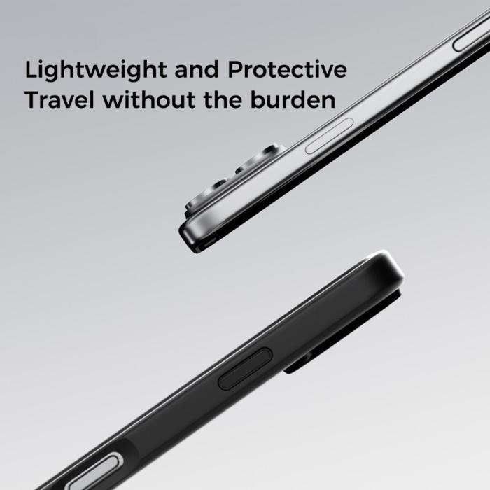 ABEEL - ABEEL CF-Lyocell iPhone 17 Pro Max Skal MagSafe Grå