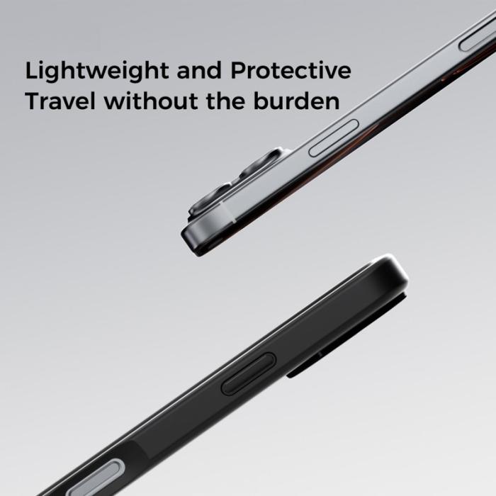 ABEEL - ABEEL CF-Lyocell Series iPhone 15 Pro Skal MagSafe Grå