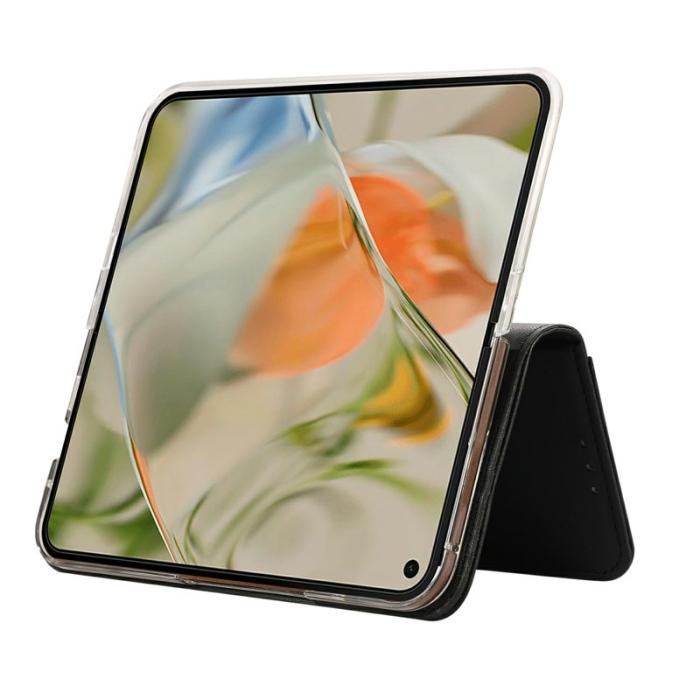 ABEEL - ABEEL Google Pixel 10 Pro Fodral RFID Blocker Läder Svart