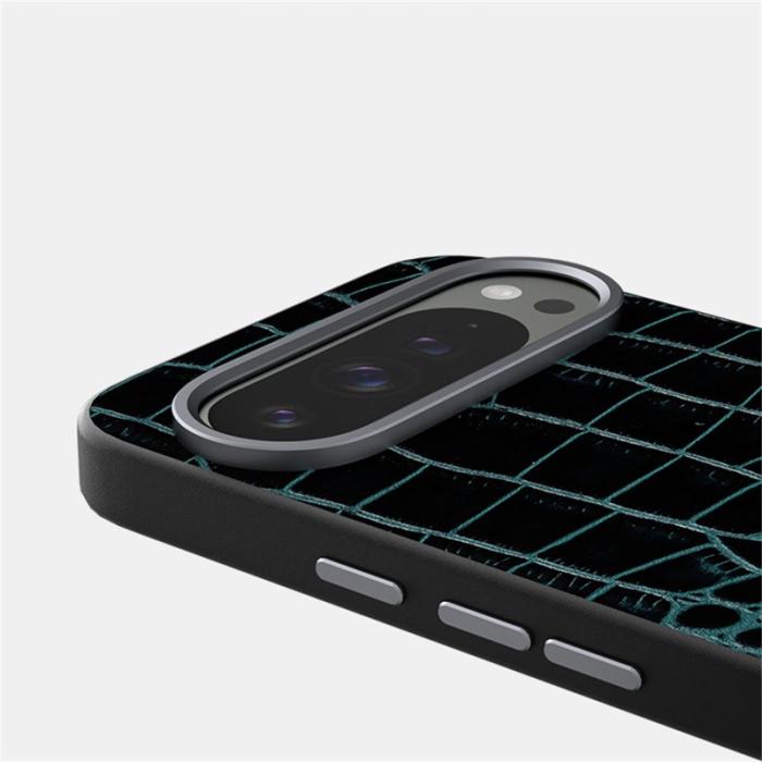 ABEEL - ABEEL Google Pixel 10 Pro XL Skal MagSafe Krokodil Textur Kaffe