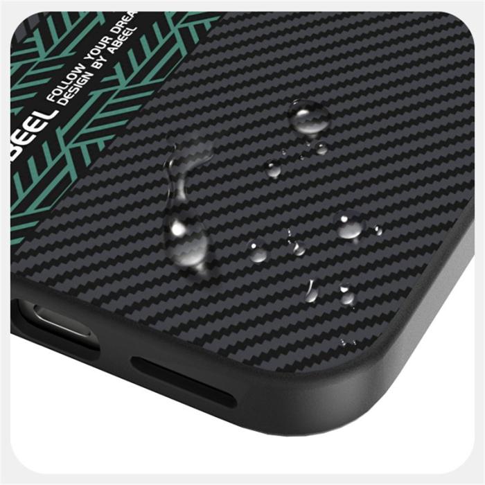 ABEEL - ABEEL Google Pixel 10 Pro XL Skal PC TPU Aluminium Läder - Textur 2