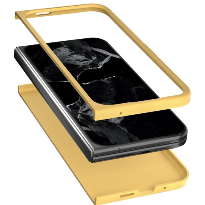 ABEEL - ABEEL Google Pixel 9 Pro Fodral Hård PC Skydd Gul