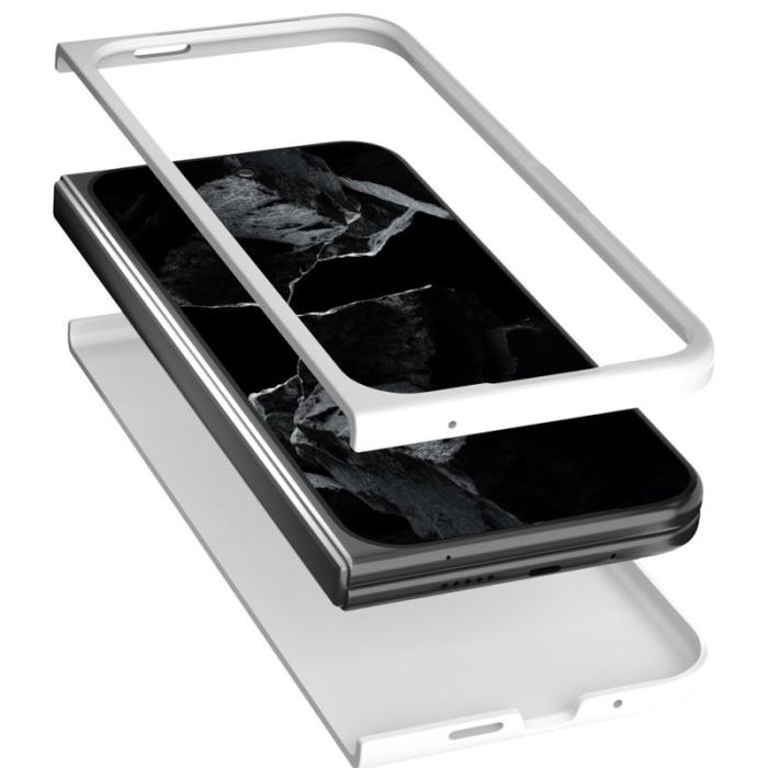 ABEEL - ABEEL Google Pixel 9 Pro Fodral Hård PC Skydd Vit