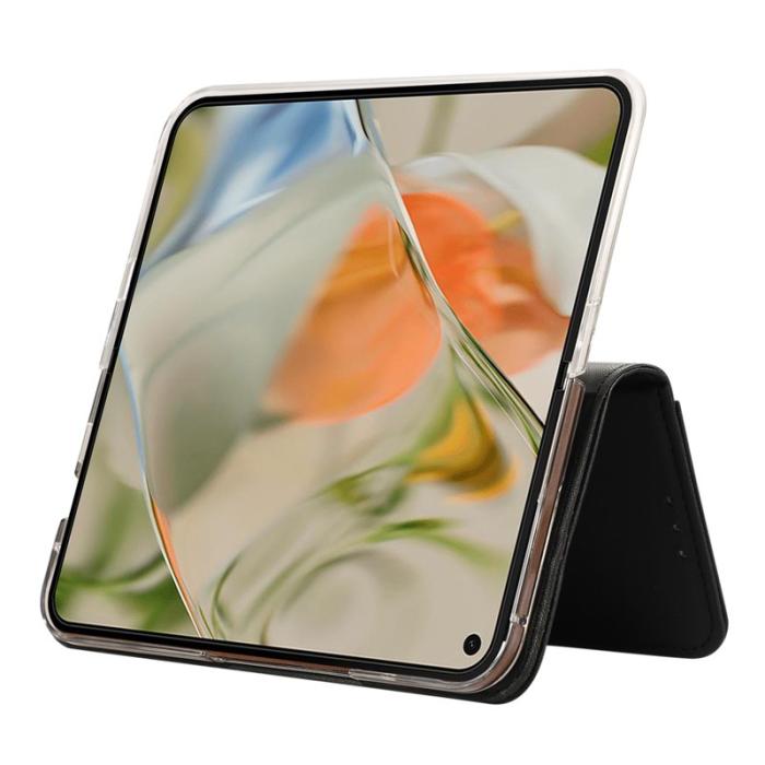 ABEEL - ABEEL Google Pixel 9 Pro Fodral RFID Blocker Läder Svart